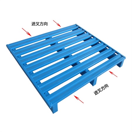 钢托盘单面间铺(双向进叉)